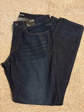 Express Men's Indigo Straight Jeans